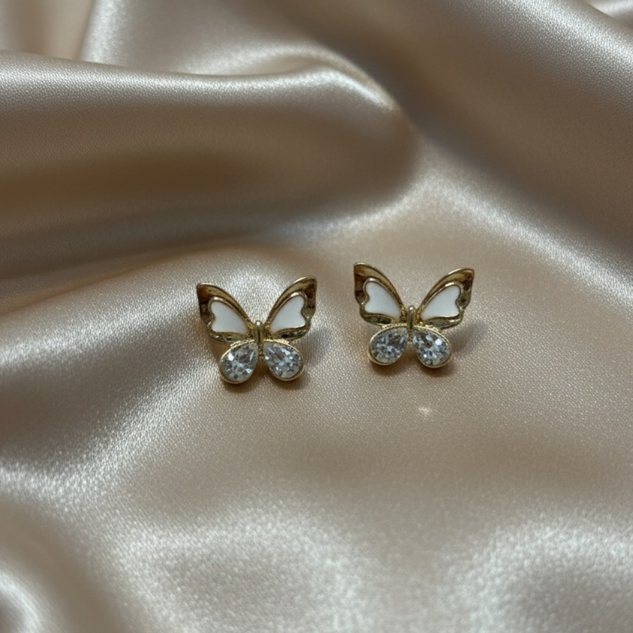 Korean style butterfly earing
